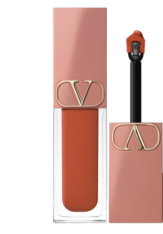 Valentino Liquirosso 2-in-1 Lip & Blush Liquid Matte Color – 77A Nude in Roma