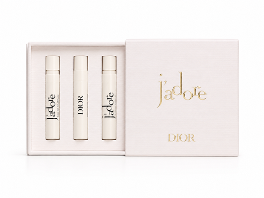 Dior J’adore Fragrance Discovery Set – 3 Piece Travel Spray Collection