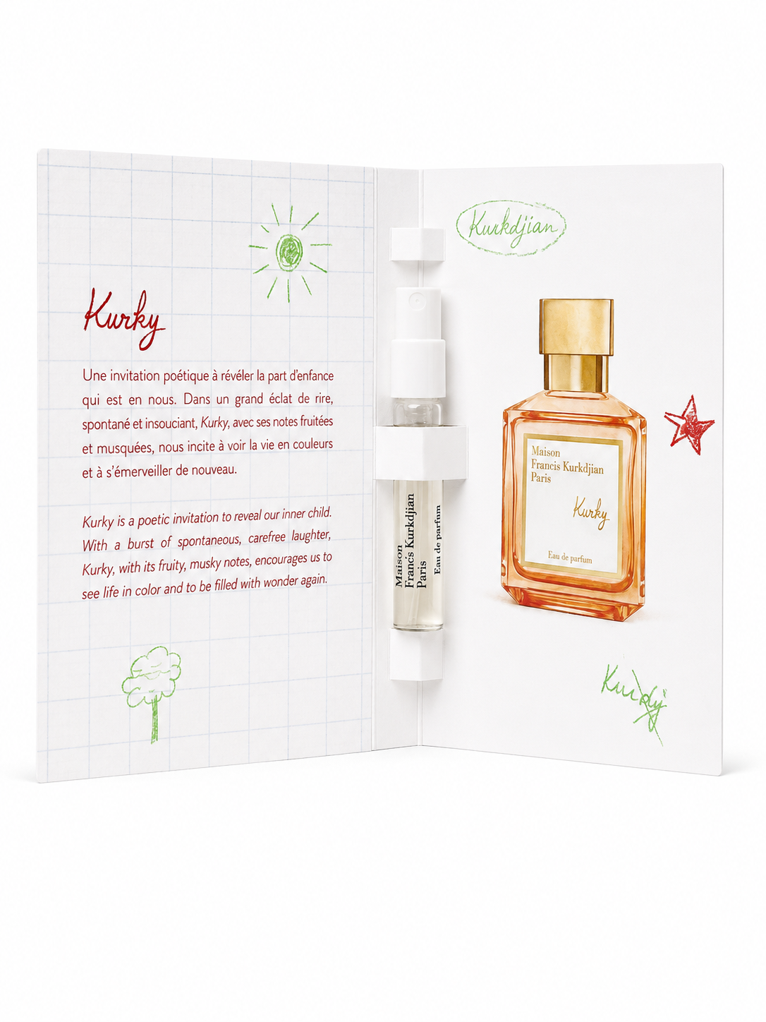 Maison Francis Kurkdjian Kurky Eau de Parfum 2 ML Sample Card