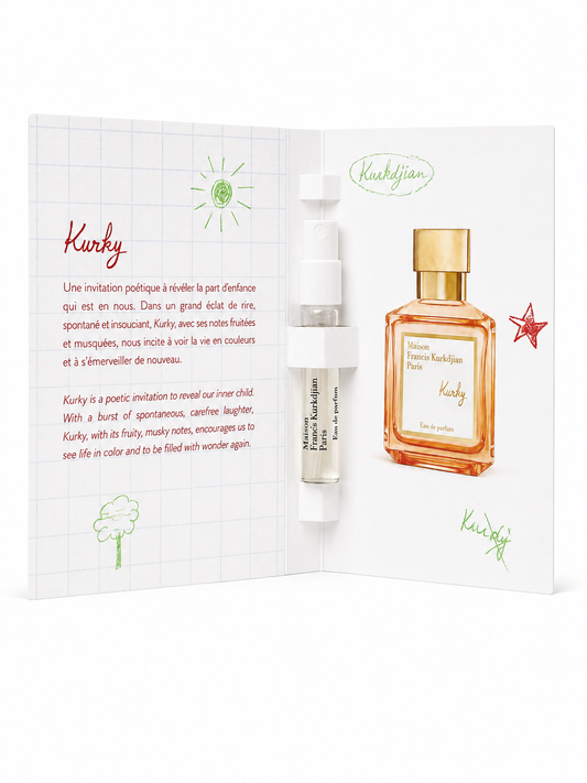 Maison Francis Kurkdjian Kurky Eau de Parfum 2 ML Sample Card